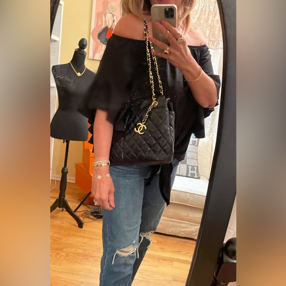 Chanel vintage lambskin tote - Picture 5 of 15